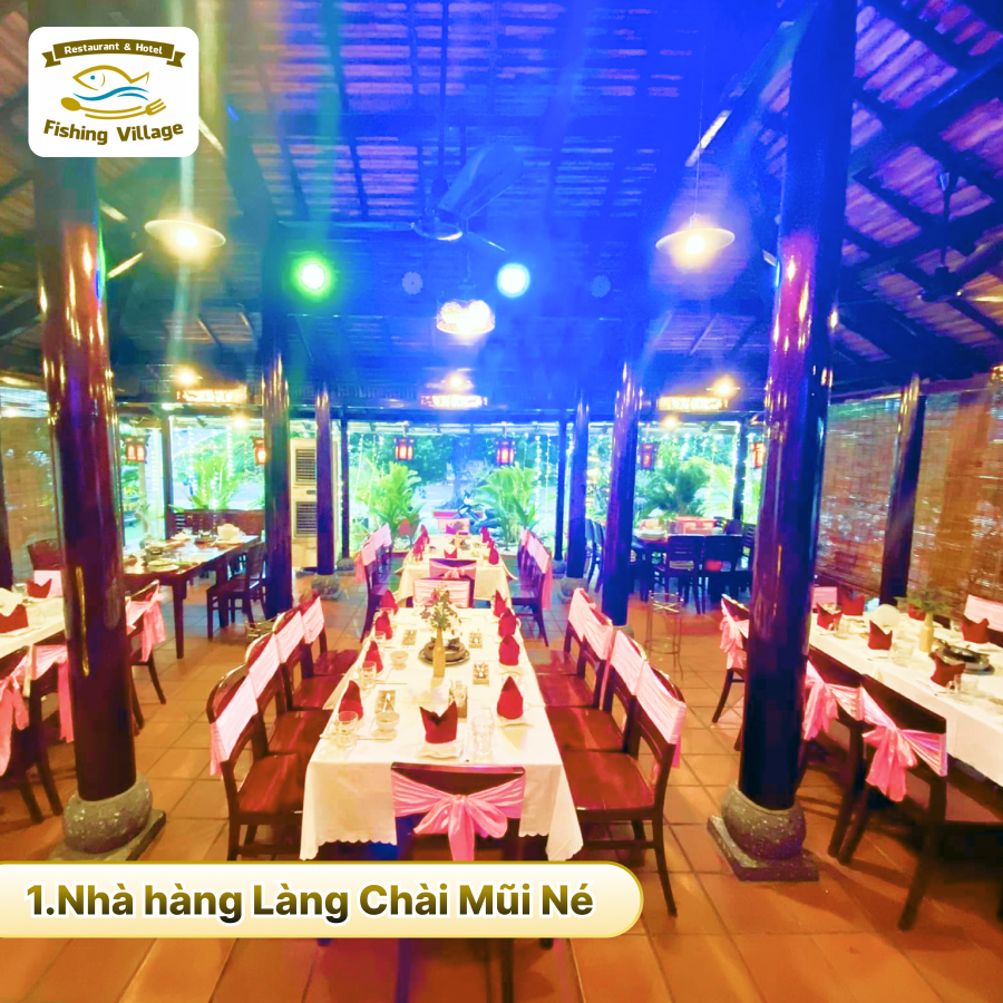 Nhà hàng ăn trưa ở Mũi Né ngon, mát mẻ, view đẹp