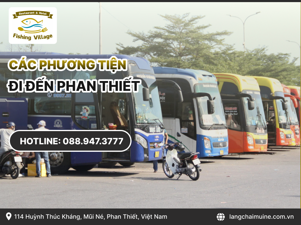 Các phương tiện đi đến Phan Thiết