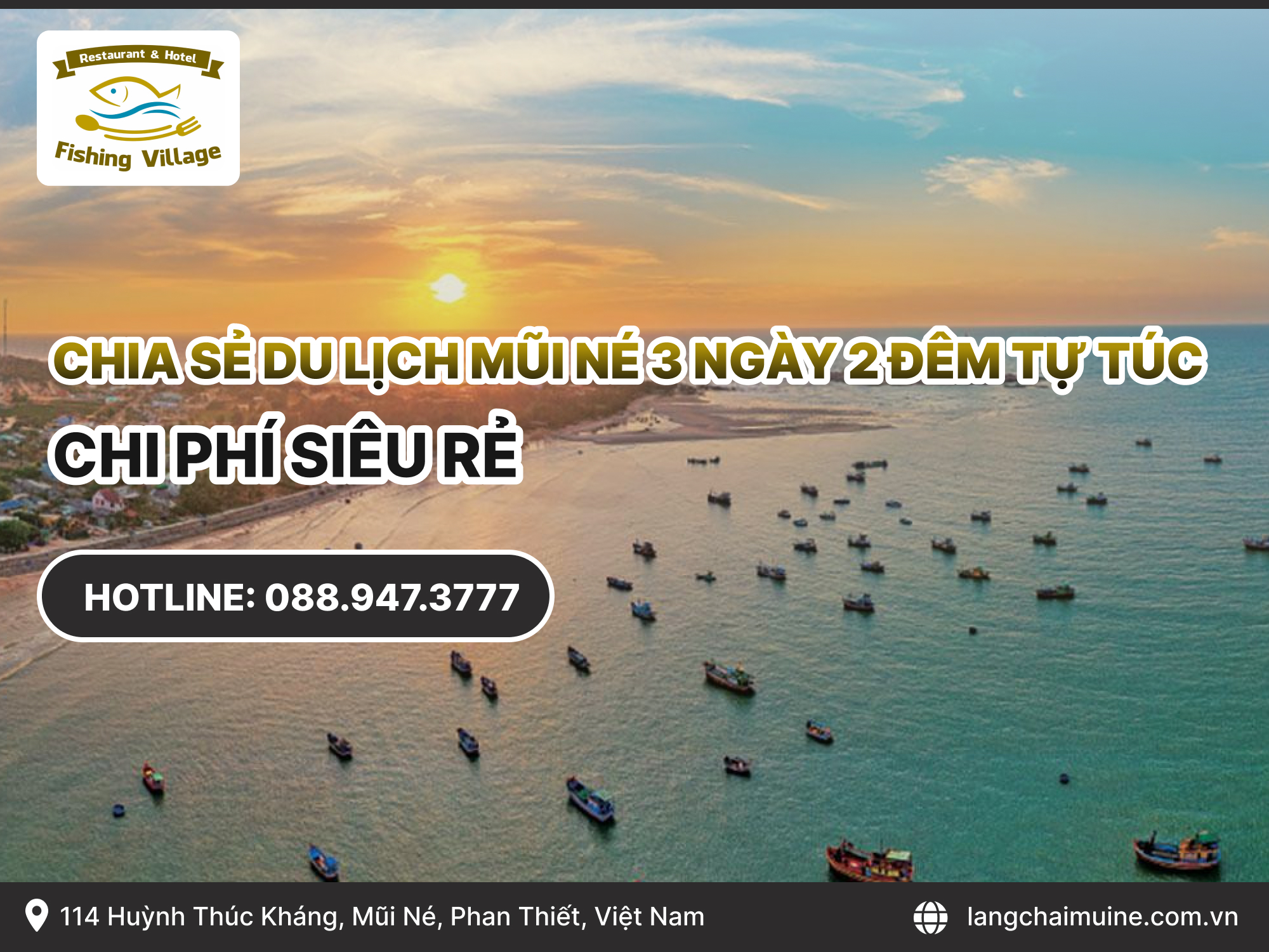 Chia sẻ du lịch Mũi Né 3 ngày 2 đêm tự túc chi phí siêu rẻ