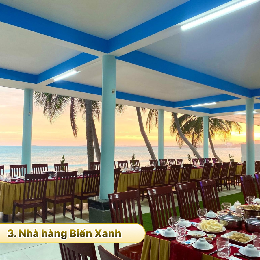 Điểm danh các nhà hàng view biển Mũi Né đẹp mê ly, đồ ăn ngon khó cưỡng