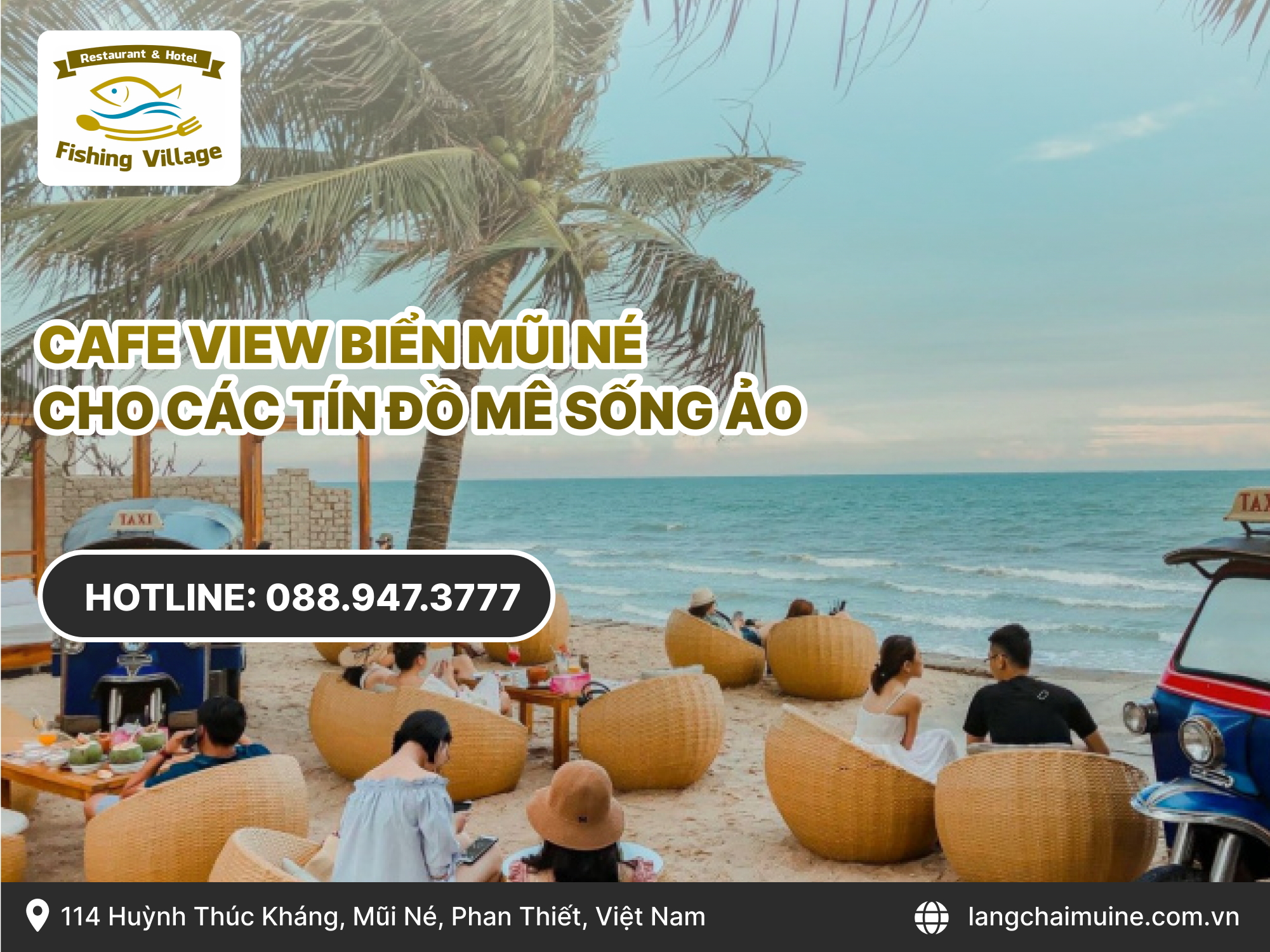 Cafe View Biển Mũi Né Cho Các Tín Đồ Mê Sống Ảo