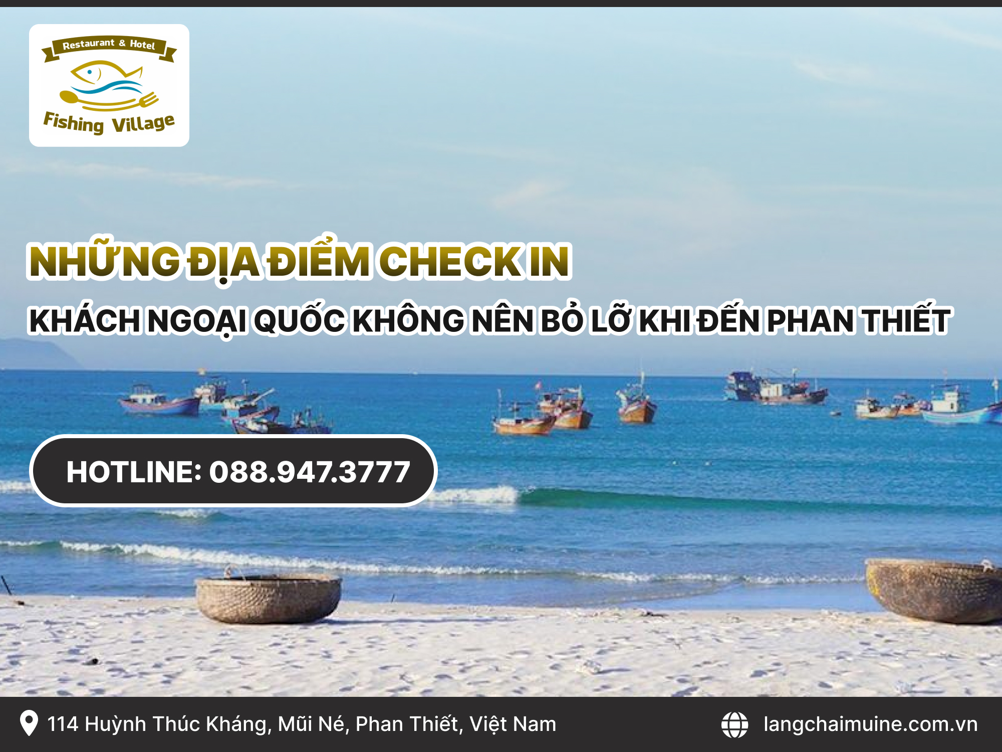 Những địa điểm check in khách ngoại quốc không nên bỏ lỡ khi đến Phan Thiết