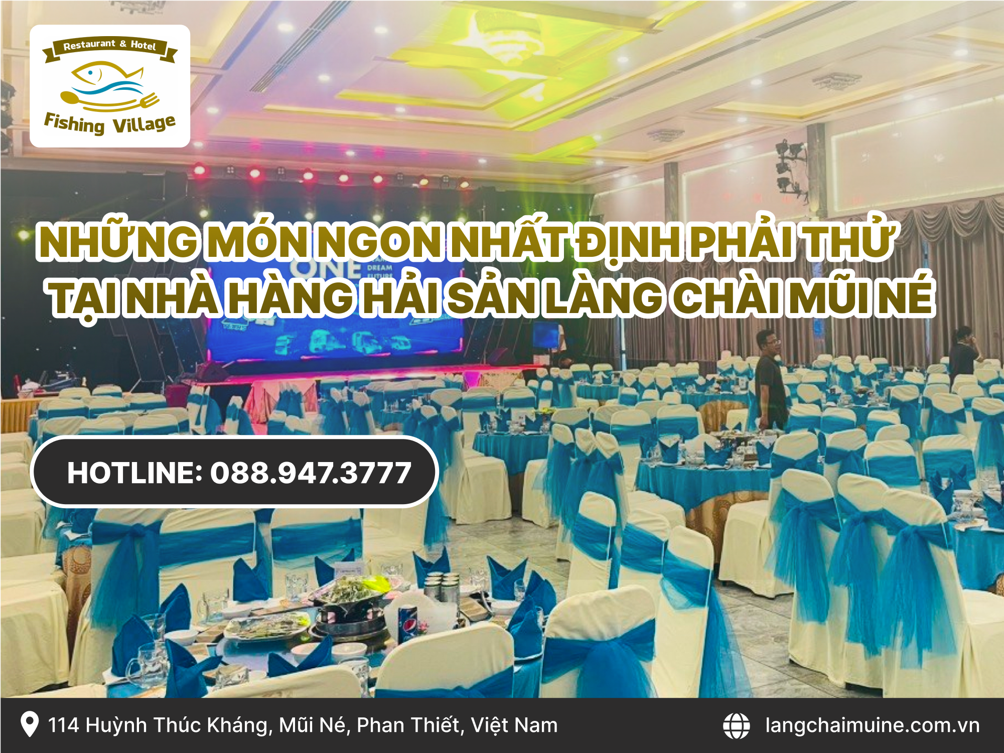 Những món ngon nhất định phải thử tại nhà hàng hải sản Làng Chài Mũi Né